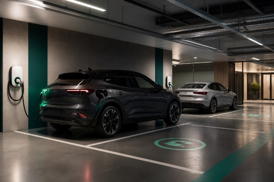Commercial & Office EV charging