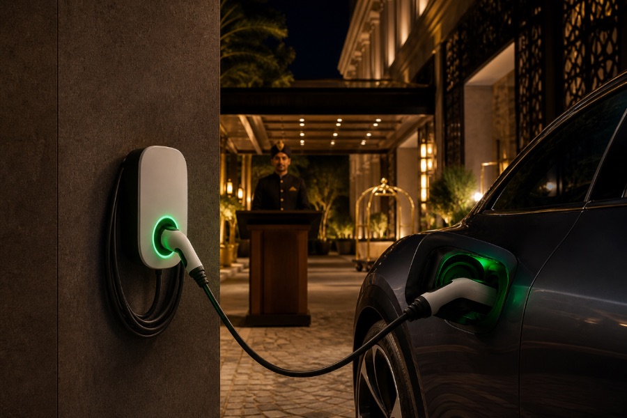 Hotels & Resorts EV charging